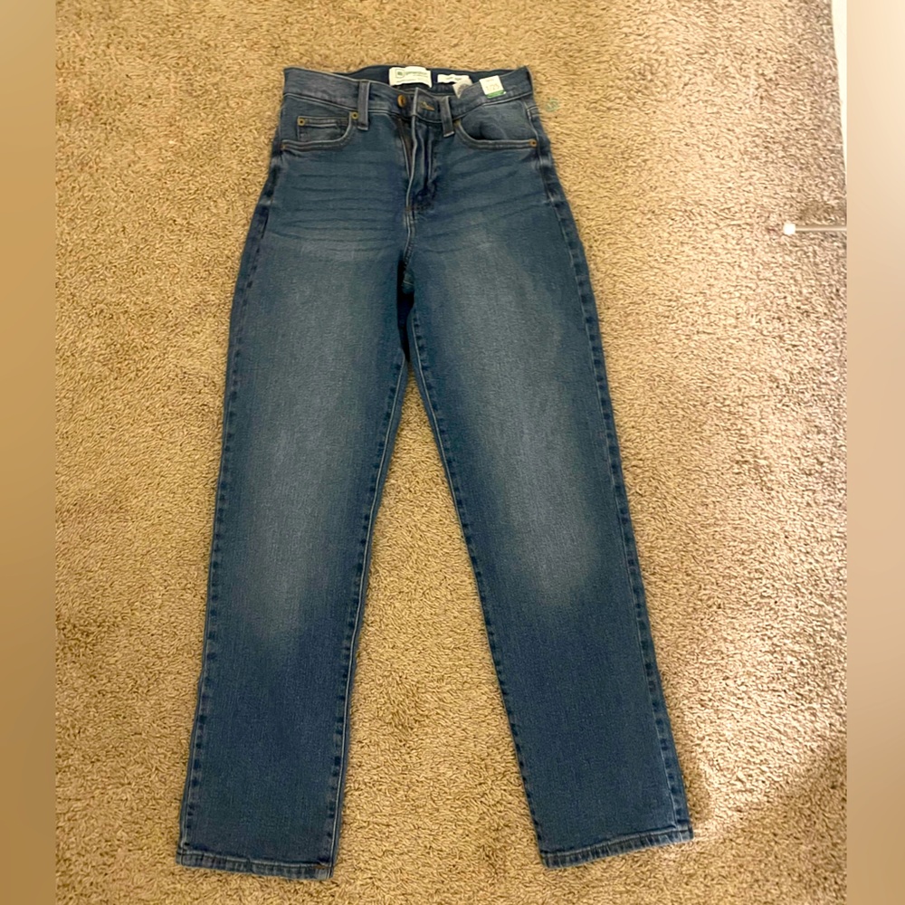 Regeneration 90’s straight high rise jeans in size 1/25